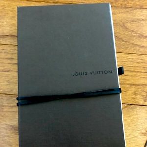 Louis Vuitton wallet box with dust cover